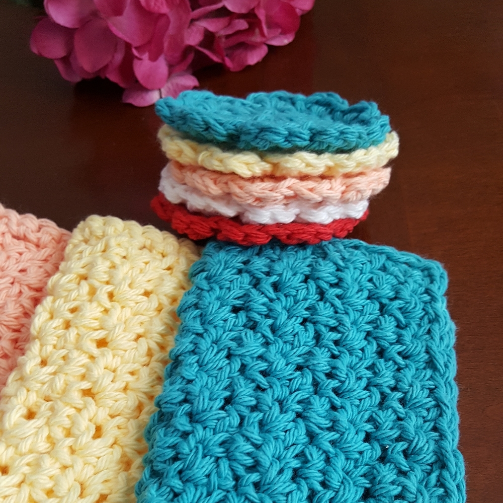 10pc Body & Face wash cloths set 5🌟Ratings - Picture 7 of 9